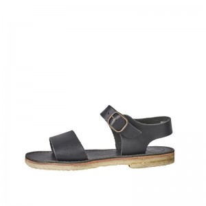 Sandali Duckfeet Lokken Donna Nere | 058SFJXHN