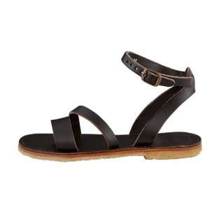 Sandali Duckfeet Skaerbaek Donna Nere | 468BICQWH