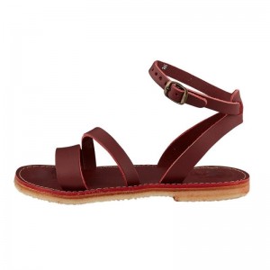 Sandali Duckfeet Skaerbaek Donna Rosse | 620EFOIJU