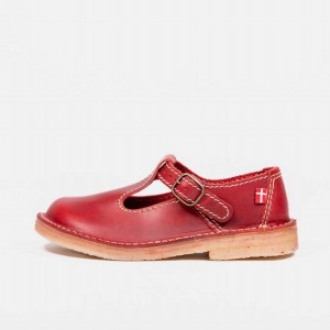 Scarpe Mary Jane Duckfeet Lolland Donna Rosse | 604NBWRDP