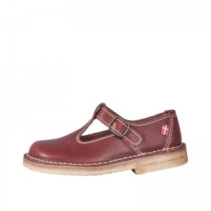 Scarpe Mary Jane Duckfeet Lolland Donna Marroni | 135IWCOEZ