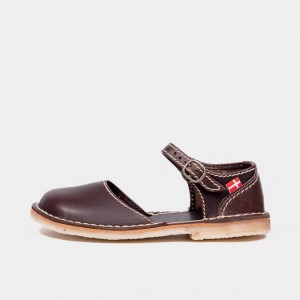 Scarpe Mary Jane Duckfeet Mols Donna Cioccolato | 738PUETBZ