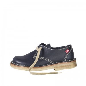 Scarpe Stringate Duckfeet Jylland Uomo Blu Marino | 610TBQFES