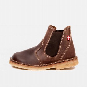 Stivaletti Chelsea Duckfeet Roskilde Donna Marroni | 023WBFNPD