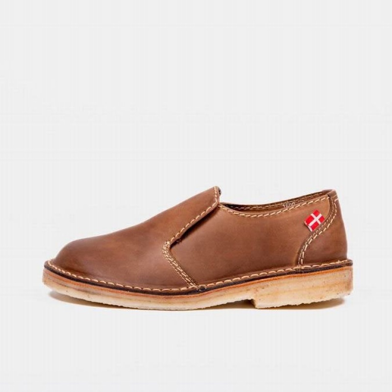 Mocassini Duckfeet Falster Uomo Marroni | 491PWCQXU