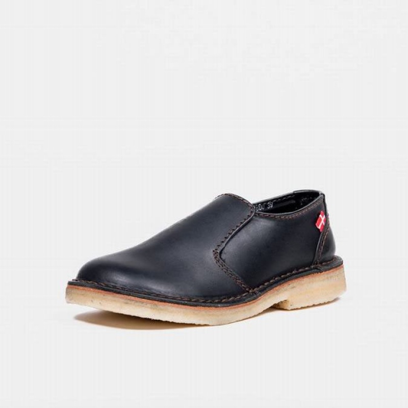 Mocassini Duckfeet Falster Uomo Nere | 325YBRZHC