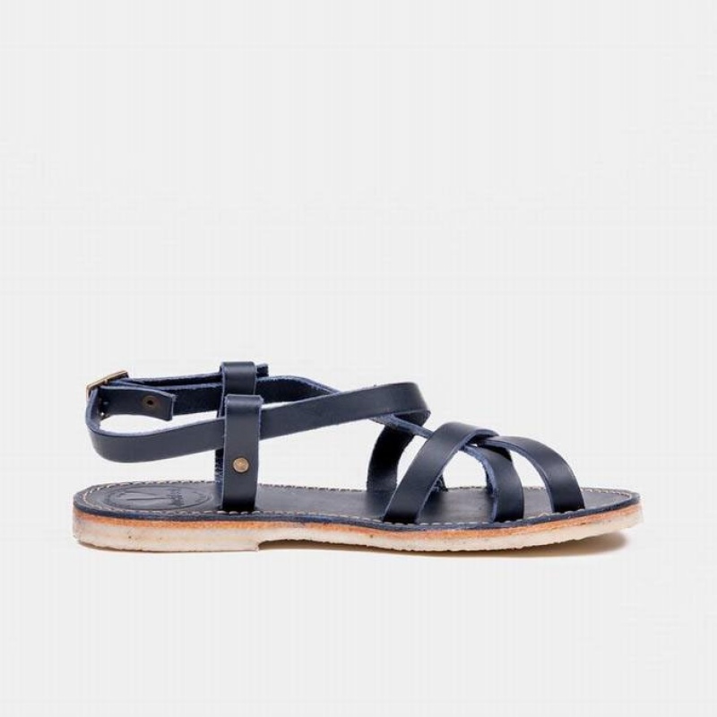 Sandali Duckfeet Bornholm Donna Blu Marino | 647DKZOTI