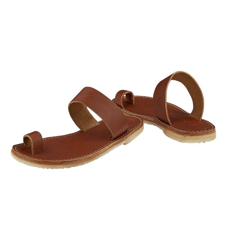 Sandali Duckfeet Laeso Donna Marroni | 814TGDZOE