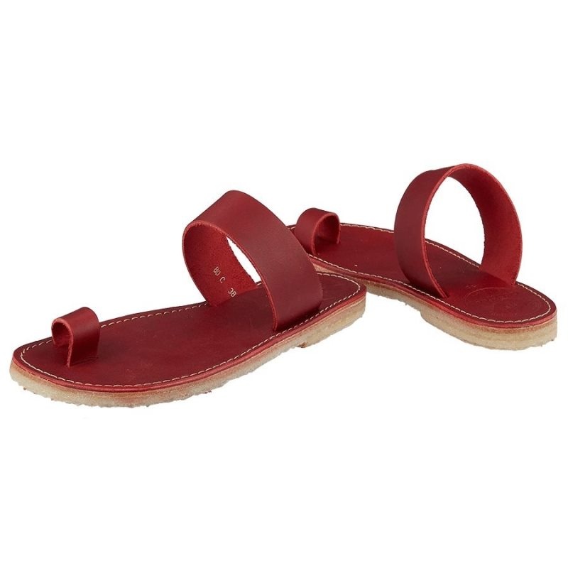 Sandali Duckfeet Laeso Donna Rosse | 301KNZPMD