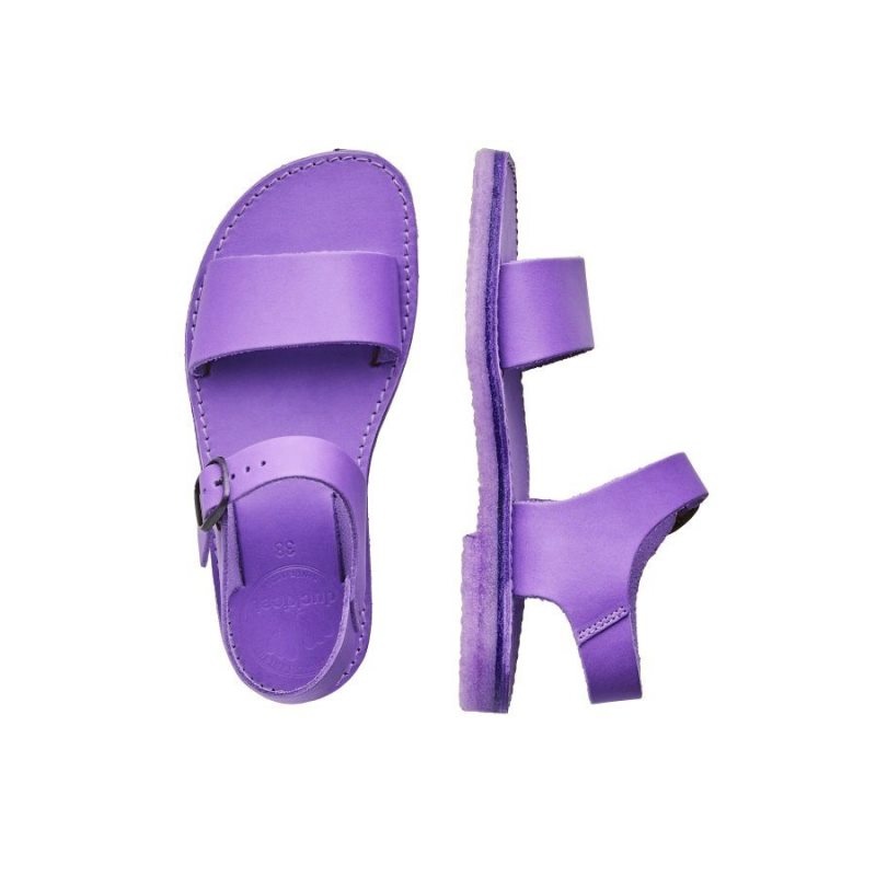 Sandali Duckfeet Lokken Donna Viola | 914BSGTEU