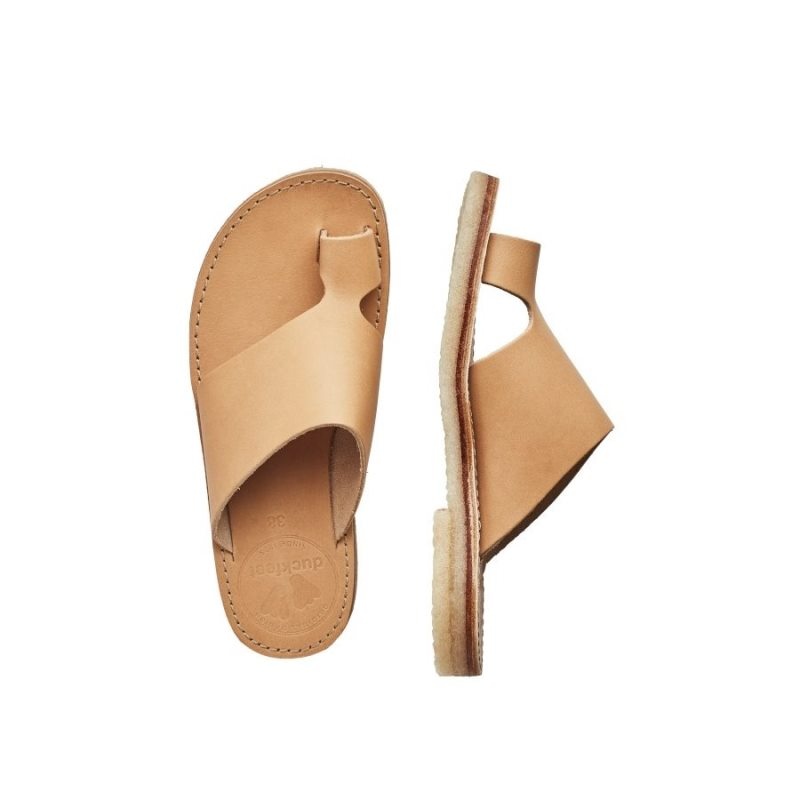 Sandali Duckfeet Mando Donna Beige | 349ZTQRUS