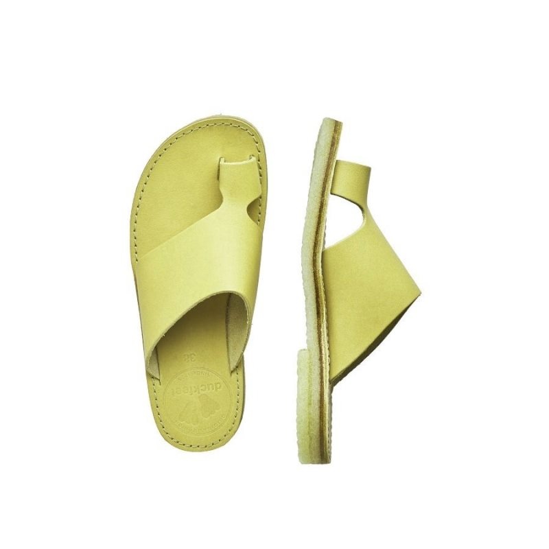 Sandali Duckfeet Mando Donna Gialle | 810OUWBQY