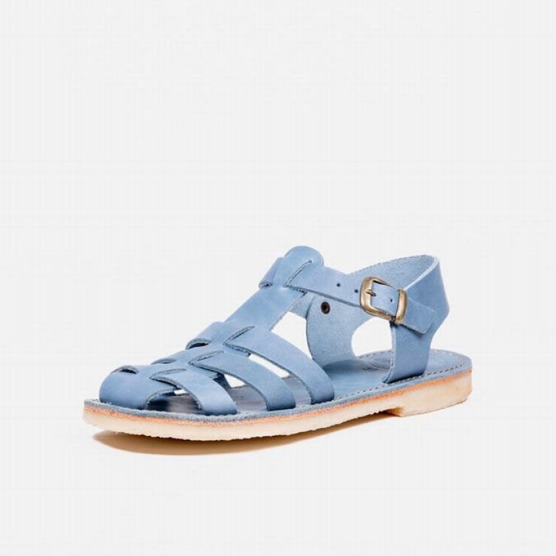 Sandali Duckfeet Ringkobing Donna Blu Chiaro | 894KQZVHP