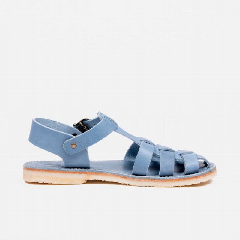 Sandali Duckfeet Ringkobing Donna Blu Chiaro | 894KQZVHP