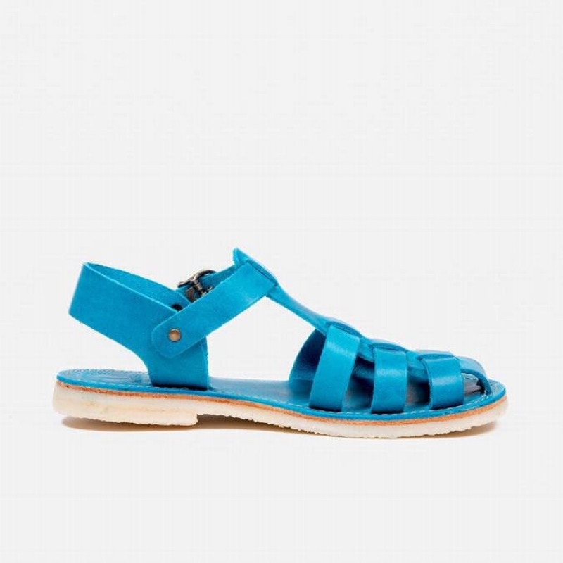 Sandali Duckfeet Ringkobing Donna Blu | 640KUTXPQ