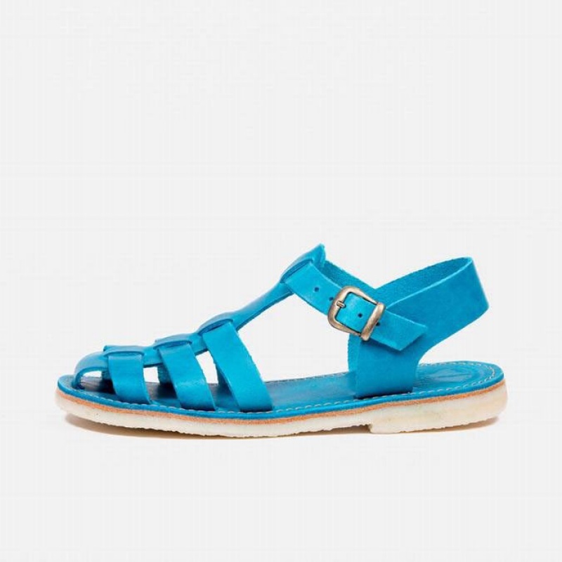 Sandali Duckfeet Ringkobing Donna Blu | 640KUTXPQ