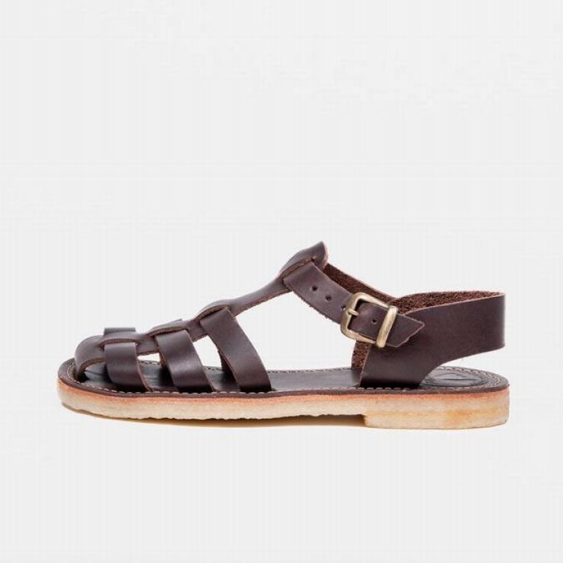 Sandali Duckfeet Ringkobing Donna Cioccolato | 652PJGZFW