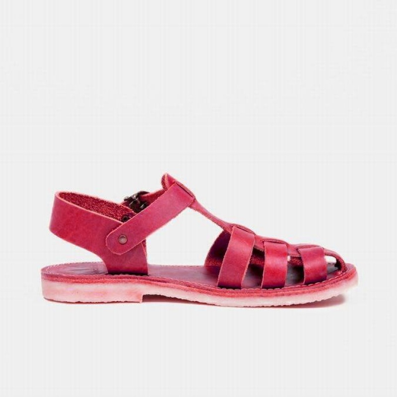 Sandali Duckfeet Ringkobing Donna Rosse | 406OXVPBE