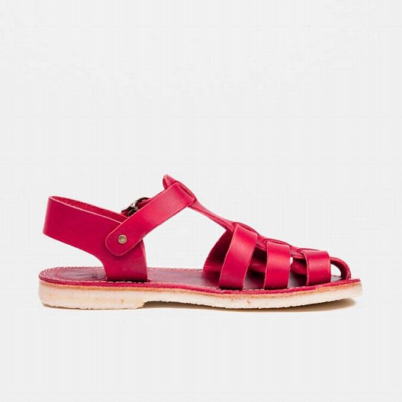 Sandali Duckfeet Ringkobing Donna Rosse | 540JVOIYK