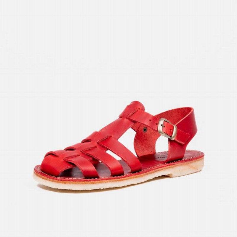 Sandali Duckfeet Ringkobing Donna Rosse | 794REDJCU