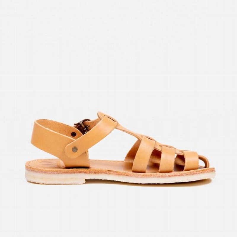 Sandali Duckfeet Ringkobing Uomo Beige | 518UXZSWN