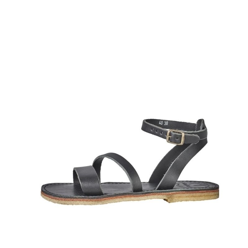 Sandali Duckfeet Skaerbaek Donna Nere | 874DCAKEL