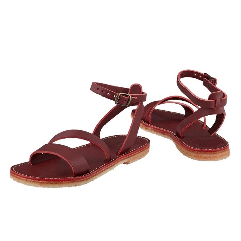 Sandali Duckfeet Skaerbaek Donna Rosse | 620EFOIJU