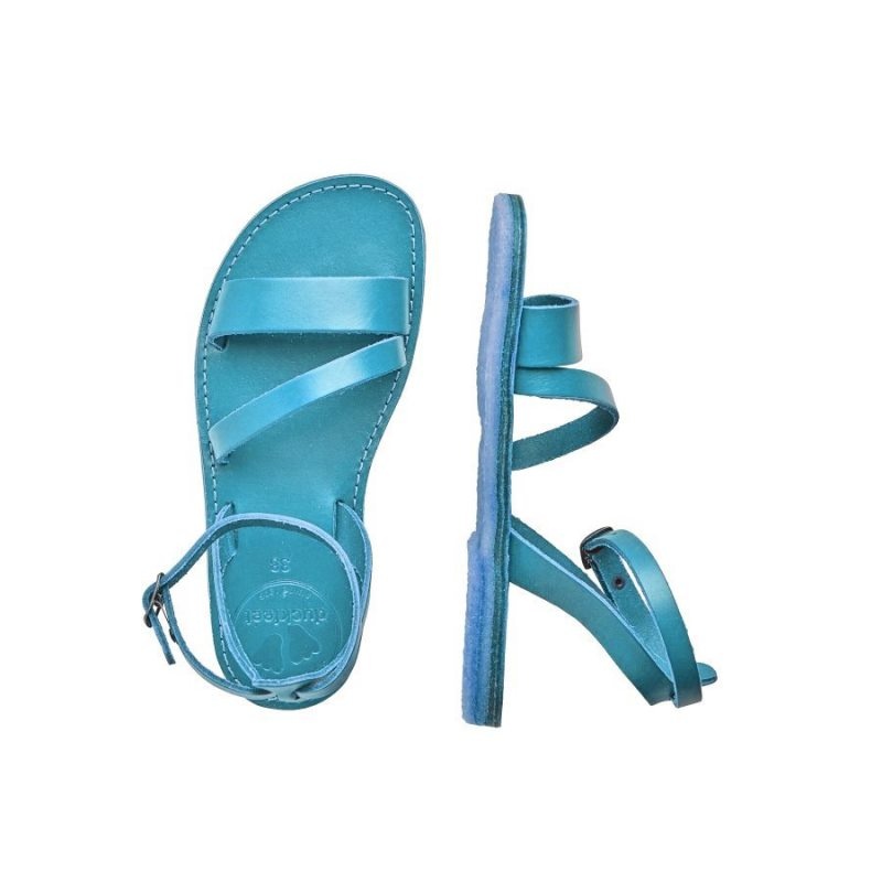 Sandali Duckfeet Skaerbaek Donna Verde Acqua | 829MFQHZC