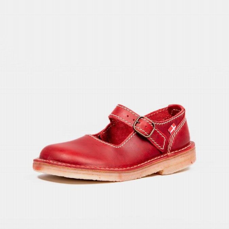 Scarpe Mary Jane Duckfeet Himmerland Donna Rosse | 495GSKTCF