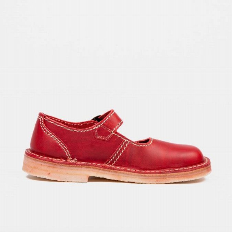 Scarpe Mary Jane Duckfeet Himmerland Donna Rosse | 495GSKTCF