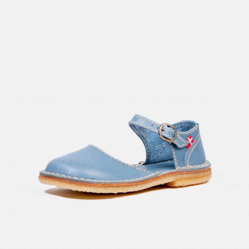 Scarpe Mary Jane Duckfeet Mols Donna Blu | 270RMQNEH