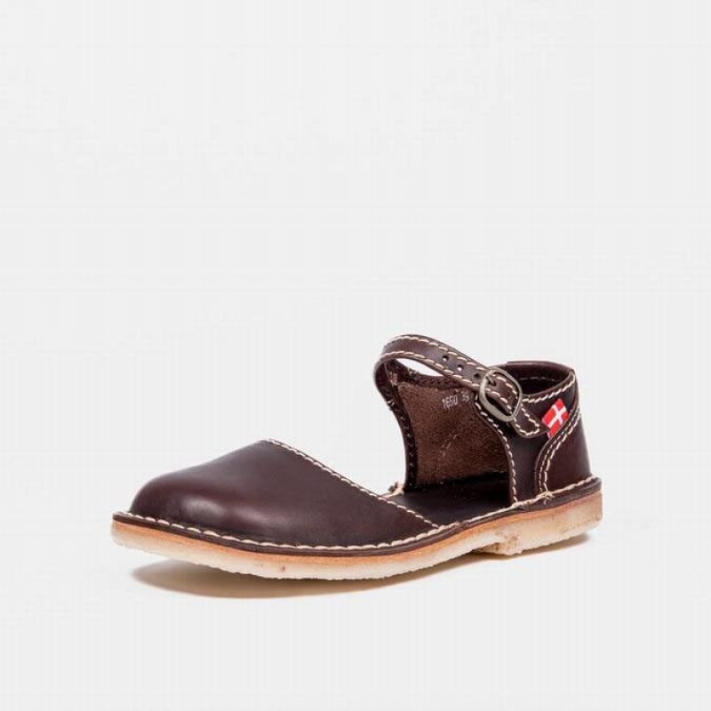 Scarpe Mary Jane Duckfeet Mols Donna Cioccolato | 738PUETBZ