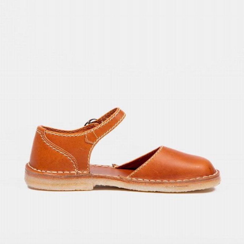 Scarpe Mary Jane Duckfeet Mols Donna Marroni | 693CXJWST