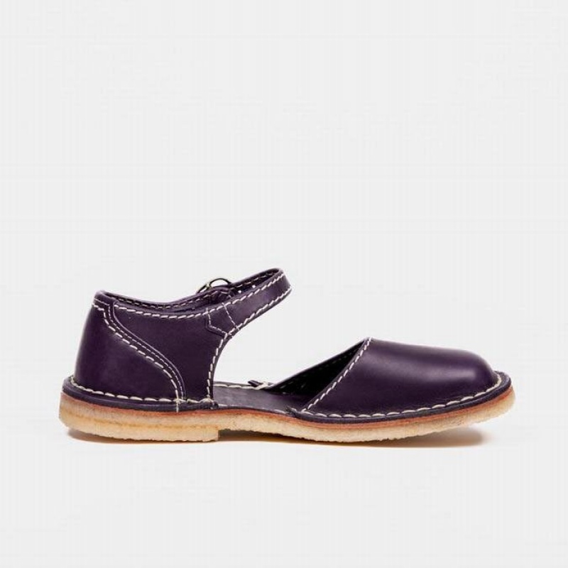 Scarpe Mary Jane Duckfeet Mols Donna Viola | 541VDHWGQ