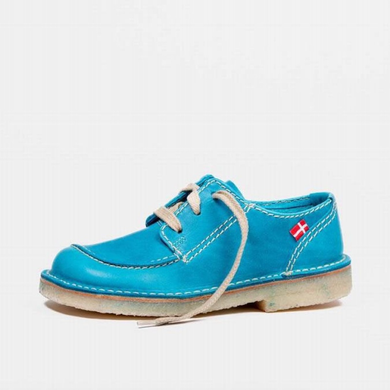 Scarpe Stringate Duckfeet Fyn Donna Blu | 756GXRTAY