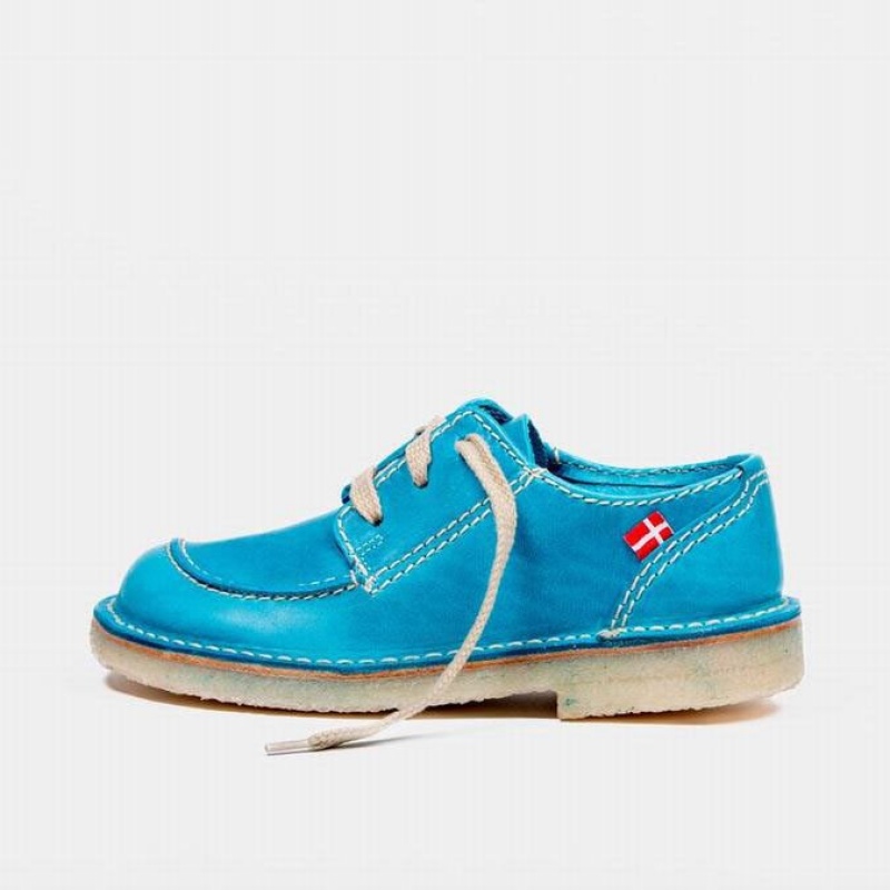 Scarpe Stringate Duckfeet Fyn Donna Blu | 756GXRTAY