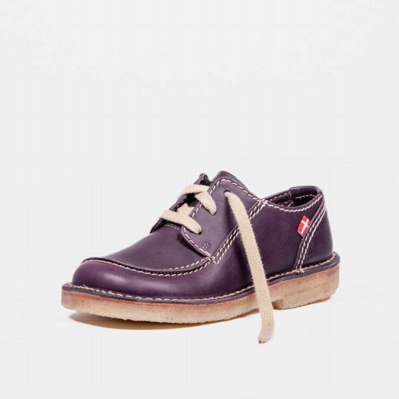 Scarpe Stringate Duckfeet Fyn Donna Viola | 382QISBKW