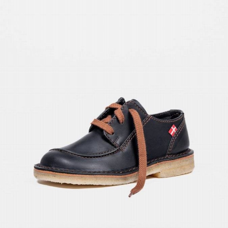 Scarpe Stringate Duckfeet Fyn Uomo Nere | 317VAUEIF