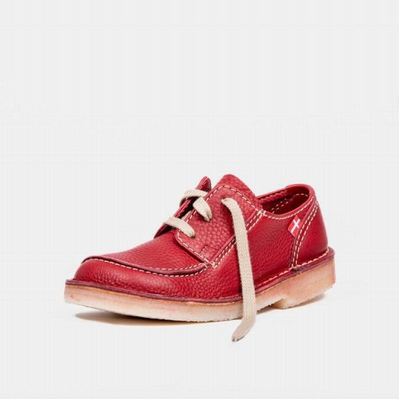 Scarpe Stringate Duckfeet Svendborg Donna Rosse | 097WRMSTZ