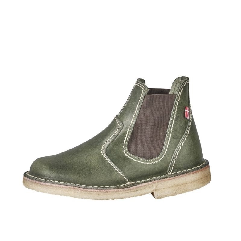 Stivaletti Chelsea Duckfeet Roskilde Donna Verdi | 372TZXDQL