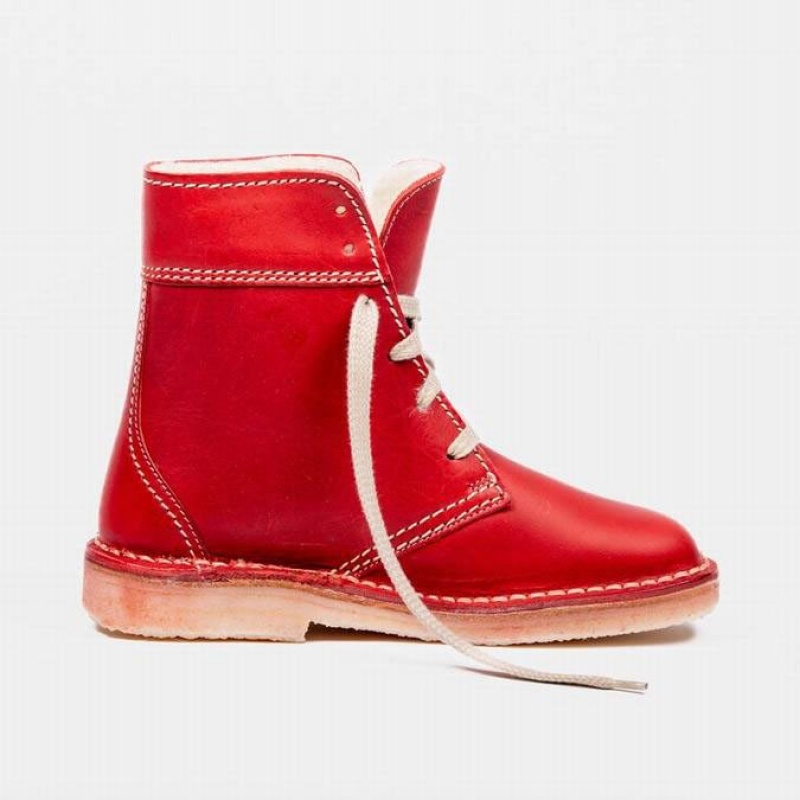 Stivali Duckfeet Odense Donna Rosse | 095ZIXGLT